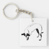 Small Joy Terrier Sleutelhanger (voorkant)