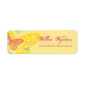 SMALL LABEL SEALS :: butterflies 6 (Voorkant)