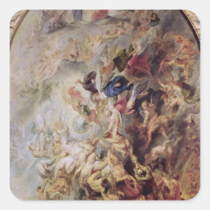 Small' Last Arrest, c.1620 Vierkante Sticker