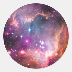 Small Magellanic Cloud Ronde Sticker