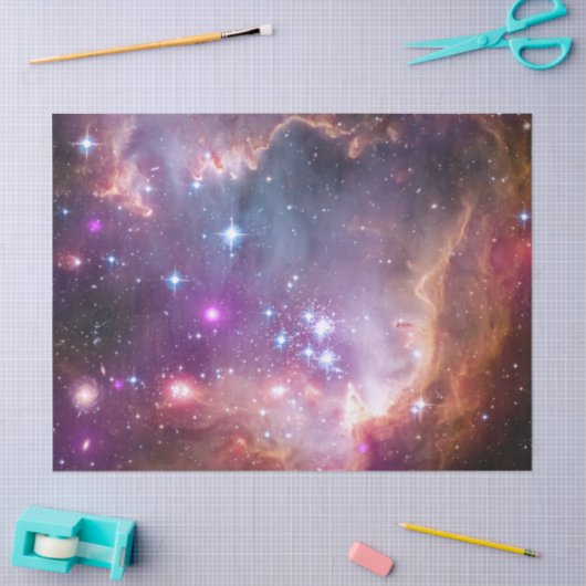 Small Magellanic Cloud Tissuepapier (Craft)