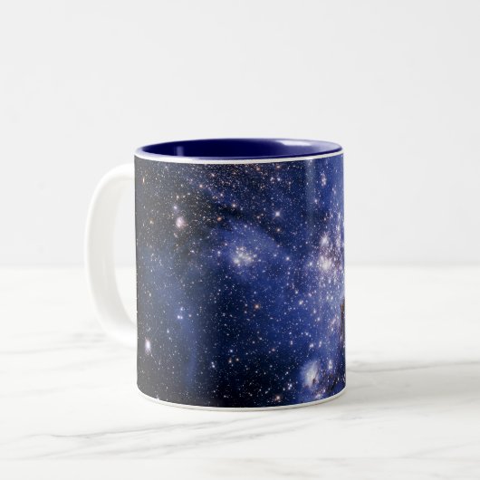 Small Magellanic Cloud Tweekleurige Koffiemok (Voorkant links)