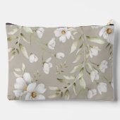 Small Magnolia Print Cosmetic Bag Etui (Achterkant)