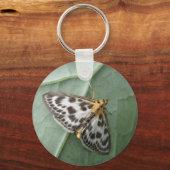 Small Magpie Moth Sleutelhanger (Voorkant)