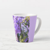 Small Mauve Bell Latte Mok (Rechterhoek)