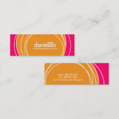 Small Mini Calling Card Contactkaartje (Voorkant / Achterkant)