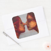Small Mirror Twin 2003-07 Vierkante Sticker (Envelop)