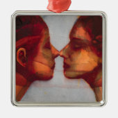 Small Mirror Twin 2003-2007 Metalen Ornament (Voorkant)