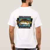 Small Mouth Bass, Angler T-shirt (Achterkant)