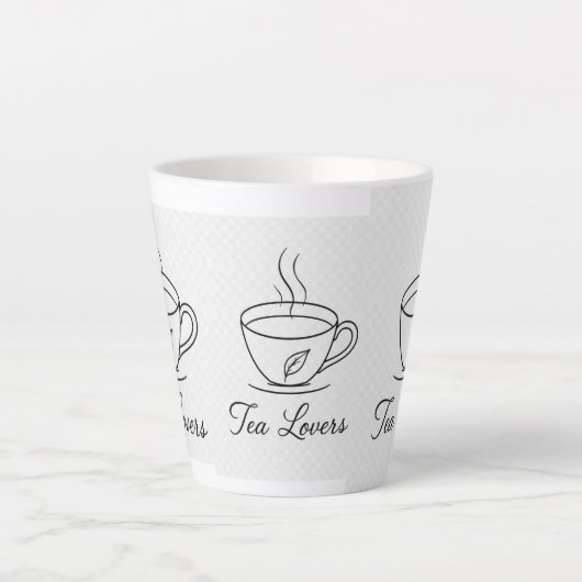 Small Mug for Big Tea Moods Latte Mok (Voorkant)