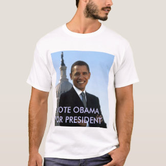 small_obama_afbeelding, STEMMING OBAMA VOOR PRESID T-shirt