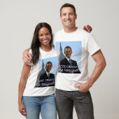 small_obama_afbeelding, STEMMING OBAMA VOOR PRESID T-shirt (Unisex)