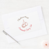 Small Organic Business Kersenjam Etiket (Envelop)