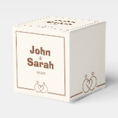 Small Paper Box – Festive & Unique Design Bedankdoosjes (Voorkant Zijde)