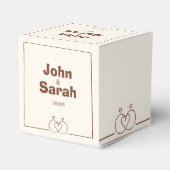 Small Paper Box – Festive & Unique Design Bedankdoosjes (Achterkant)