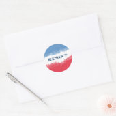 Small Patriotic Resist Political  Ronde Sticker (Envelop)