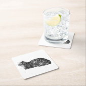 Small Pause, Tabby Poise Kartonnen Onderzetters (Insitu)