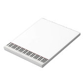 Small Piano Key Notitieblok (Linkerzijde)