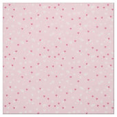 Small Pink Hearts Love Valentijnsdag Stof (Swatch)