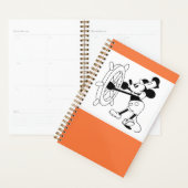 Small Planner sinaasappel met Steamboat Willie ont (Display)