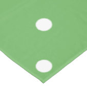 Small Polka Dots Pattern: Green Tafelkleed (Gekanteld)