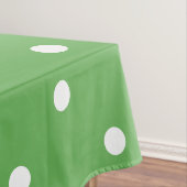 Small Polka Dots Pattern: Green Tafelkleed (Voorbeeld)