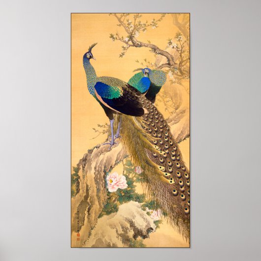 Small poster Japanse Art Motif (Voorkant)