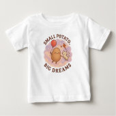 Small Potato Big Dreams – Schattige Motivatie (Voorkant)