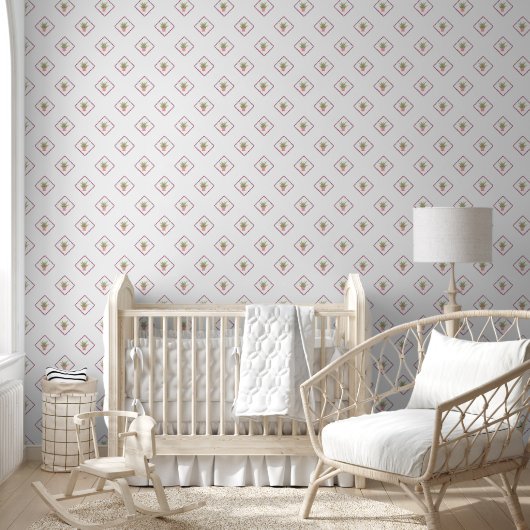 Small print aloe kitchen behang (Kinderen)