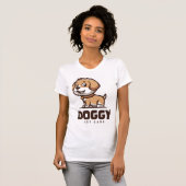 Small Pup, Big Heart  T-shirt (Voorkant volledig)