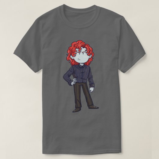 Small Redhead Vampire T-shirt (Design voorkant)