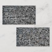 Small Rock Textuur Sluiten Visitekaartje (Voorkant / Achterkant)