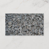 Small Rock Textuur Sluiten Visitekaartje (Achterkant)