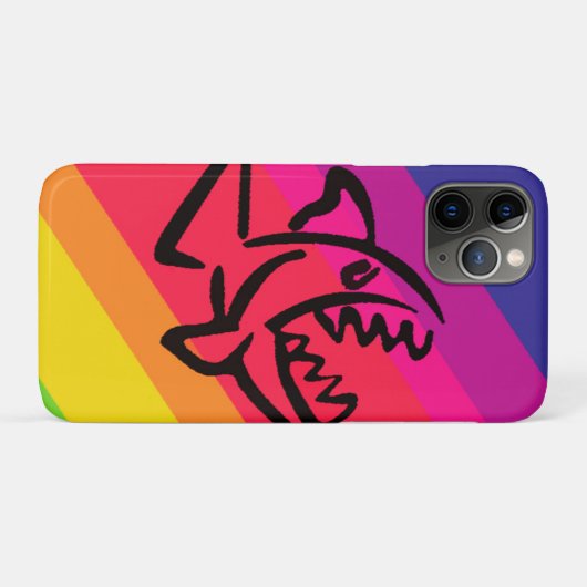 small shark Case-Mate iPhone case (Achterkant (horizontaal))