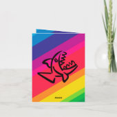 small shark notitiekaartje (Achterkant)