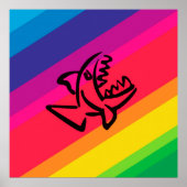 small shark poster (Voorkant)