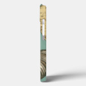 Small Shell Trio op Blauwgroen Case-Mate iPhone Case (Achterkant / Links)