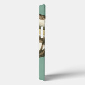 Small Shell Trio op Blauwgroen Case-Mate iPhone Case (Achterkant / Rechts)