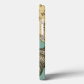 Small Shell Trio op Blauwgroen Case-Mate iPhone Case (Achterkant / Links)