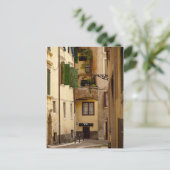 Small, Side Street in Verona Briefkaart (Staand voorkant)
