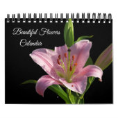 Small Size Beautiful Flowers Calendar Kalender (Hoes)