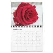 Small Size Beautiful Flowers Calendar Kalender (Feb 2026)