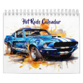Small Size Hot Rods Calendar Kalender (Hoes)