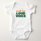 Small Size Loud Voice Romper (Voorkant)