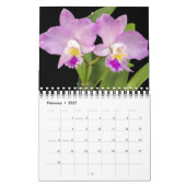 Small Size Orchids Calendar Kalender (Feb 2027)