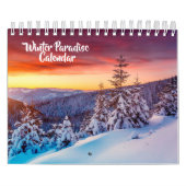 Small Size Winter Paradise Calendar Kalender (Hoes)