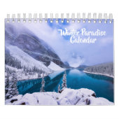 Small Size Winter Paradise Calendar Kalender (Hoes)
