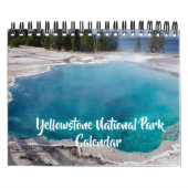 Small Size Yellowstone Park Calendar Kalender (Hoes)