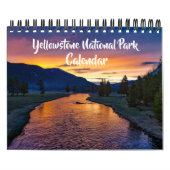 Small Size Yellowstone Park Calendar Kalender (Hoes)
