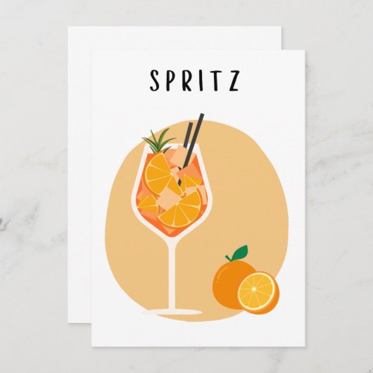 Small Spritz-weergave (Voorkant / Achterkant)